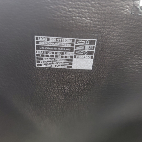 UGG® Katelyn Leather Tall Block Heel Riding Boots - Picture 3 of 9